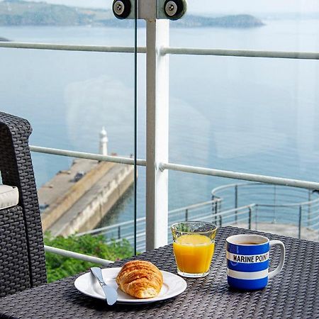 Marine Point, Mevagissey - Sensational Cliff Top Views Of Harbour And Bay Buitenkant foto