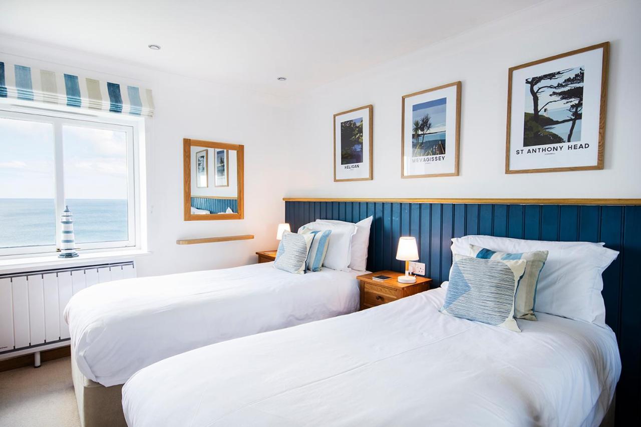 Marine Point, Mevagissey - Sensational Cliff Top Views Of Harbour And Bay Buitenkant foto