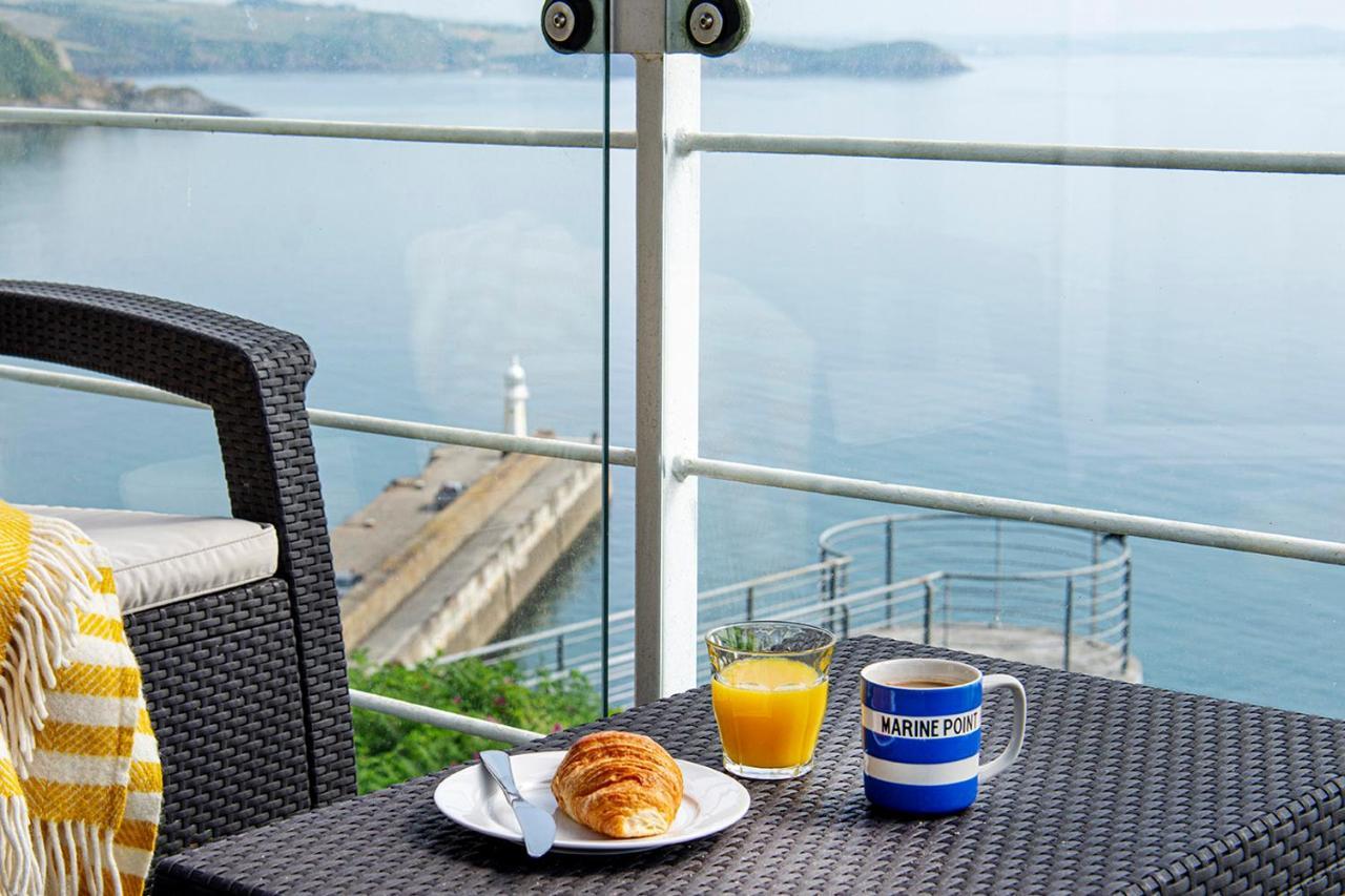 Marine Point, Mevagissey - Sensational Cliff Top Views Of Harbour And Bay Buitenkant foto