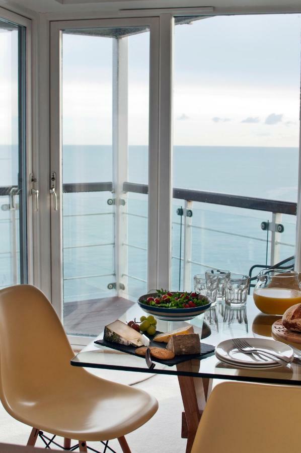 Marine Point, Mevagissey - Sensational Cliff Top Views Of Harbour And Bay Buitenkant foto